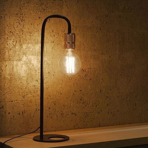 Seville Black And Copper Desk Lamp - Lighting.co.za