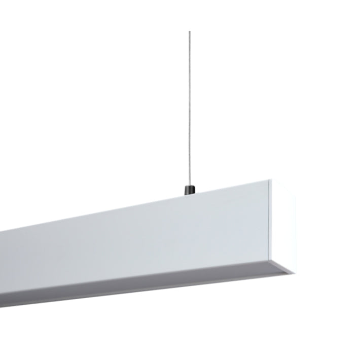 Shard LED Linear Black | White Profile with Black | White Diffuser Pendant Light 2 Sizes - Lighting.co.za