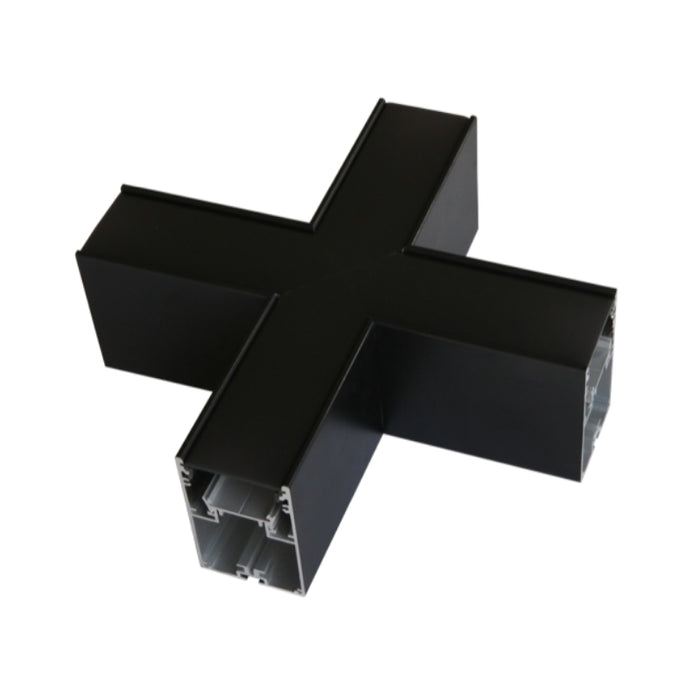 Shard Linear LED Profile X Connector Black | White - Lighting.co.za