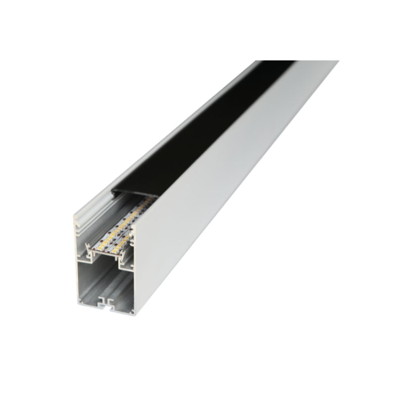 Shard LED Linear Black | White Profile with Black | White Diffuser Ceiling Light 2 Sizes - Lighting.co.za