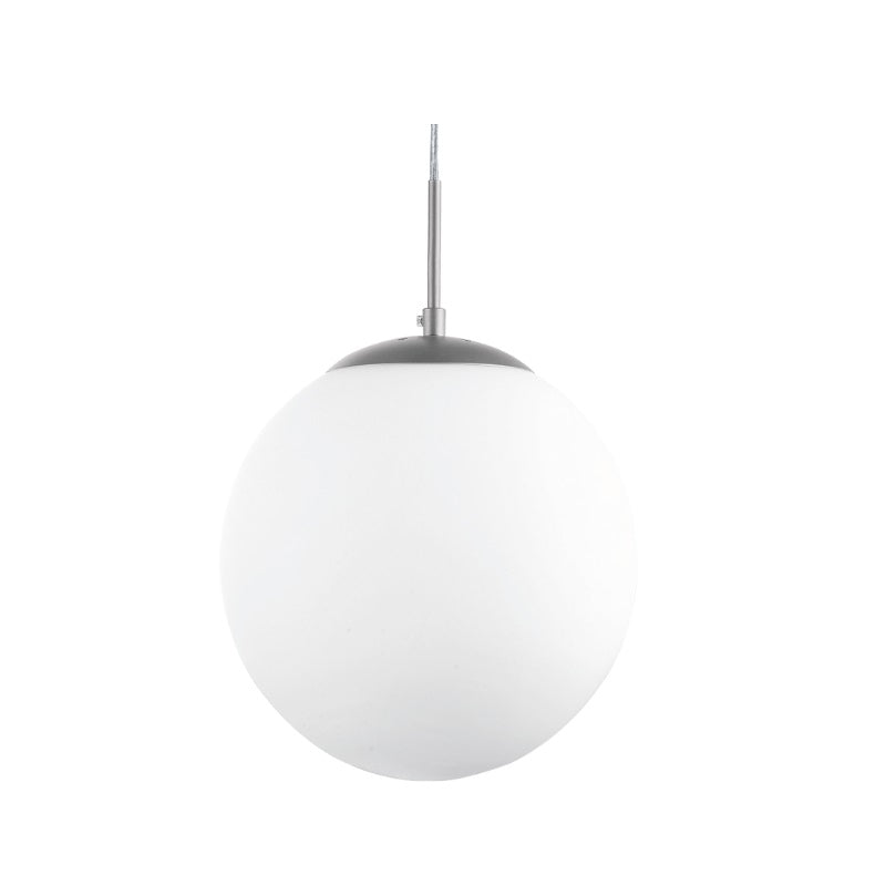 Globe Gold | Black | Silver and Opal Glass Ball Pendant Light 4 Sizes - Lighting.co.za