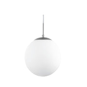 Globe Gold | Black | Silver and Opal Glass Ball Pendant Light 4 Sizes - Lighting.co.za