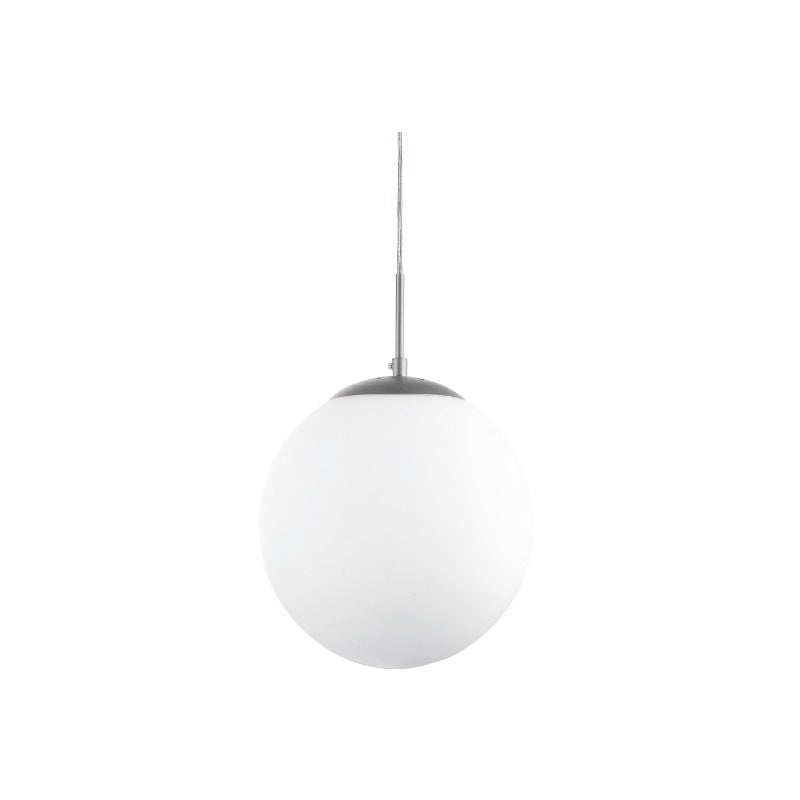 Globe Gold | Black | Silver and Opal Glass Ball Pendant Light 4 Sizes - Lighting.co.za