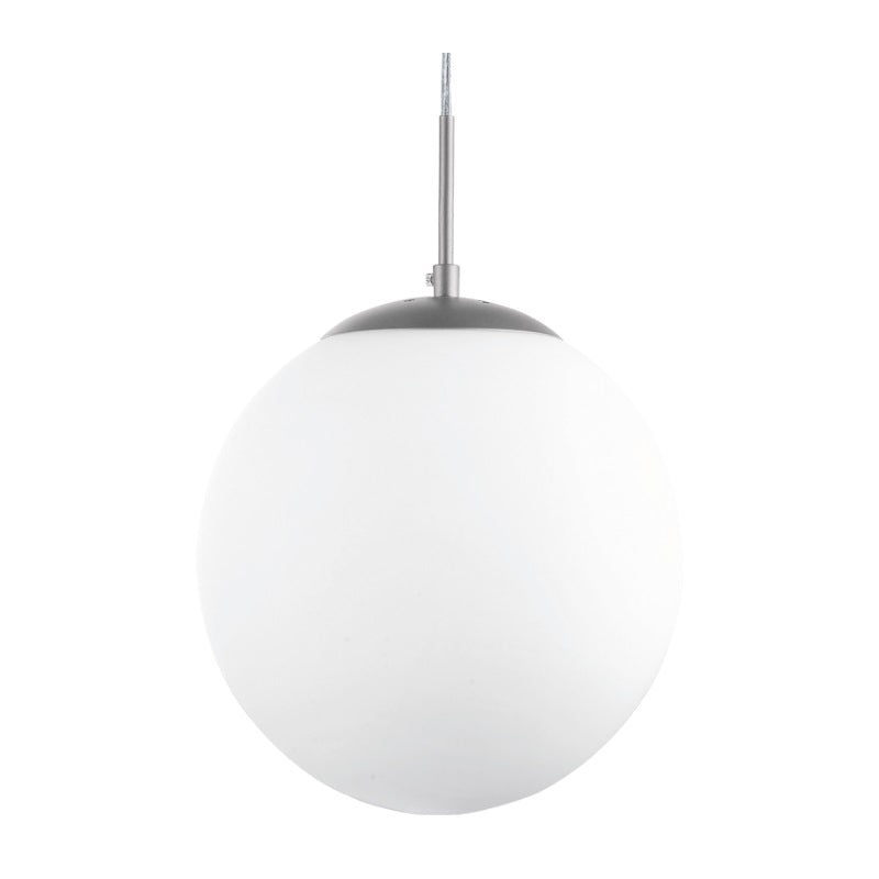 Globe Gold | Black | Silver and Opal Glass Ball Pendant Light 4 Sizes - Lighting.co.za