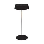 Slender Black or White Spazio Portable Rechargeable Table Lamp - Lighting.co.za