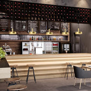 Sombre Black or Gold Nordic Pendant Light - Lighting.co.za