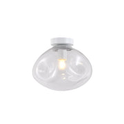 Molten Smoke | Clear | Amber Glass Ceiling Light 2 Sizes - Lighting.co.za