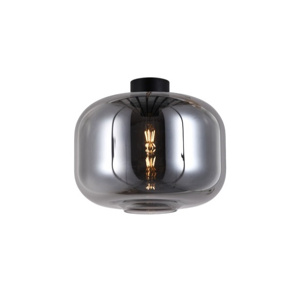 Lighthouse Large Smoke | Clear | Amber Glass Ceiling Light - Lighting.co.za