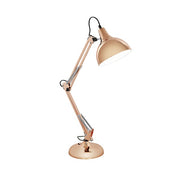 Borgillio Copper Or Black Adjustable Desk Lamp - Lighting.co.za