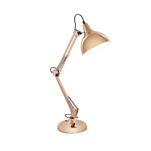 Borgillio Copper Or Black Adjustable Desk Lamp - Lighting.co.za