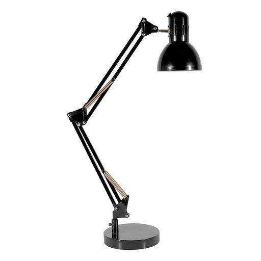 Office Black or Red Adjustable Study Lamp - Lighting.co.za