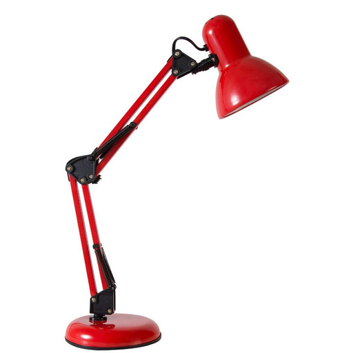 Office Black or Red Adjustable Study Lamp - Lighting.co.za