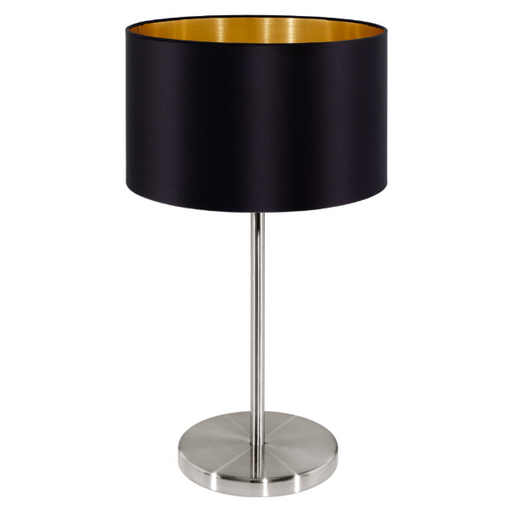 Maserlo Taupe Or Black Shade Table Lamp - Lighting.co.za