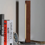 Carina Wood and Steel LED Linear Table Lamp - Lighting.co.za