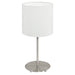 Pasteri Satin Chrome Table Lamp 2 Options - Lighting.co.za