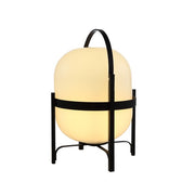 Hallstat Black and Clear Or White Glass Table Lamp - Lighting.co.za