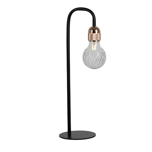 Seville Black And Gold Desk Lamp - Lighting.co.za