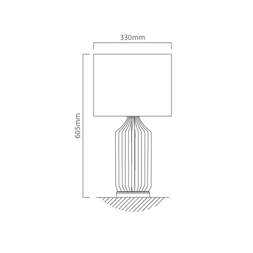 Sintra Gold and Black Table Lamp - Lighting.co.za