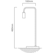 Brando Copper Desk Lamp - Lighting.co.za