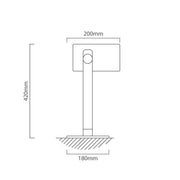 Hornwood Black and Wood Table or Desk Lamp - Lighting.co.za