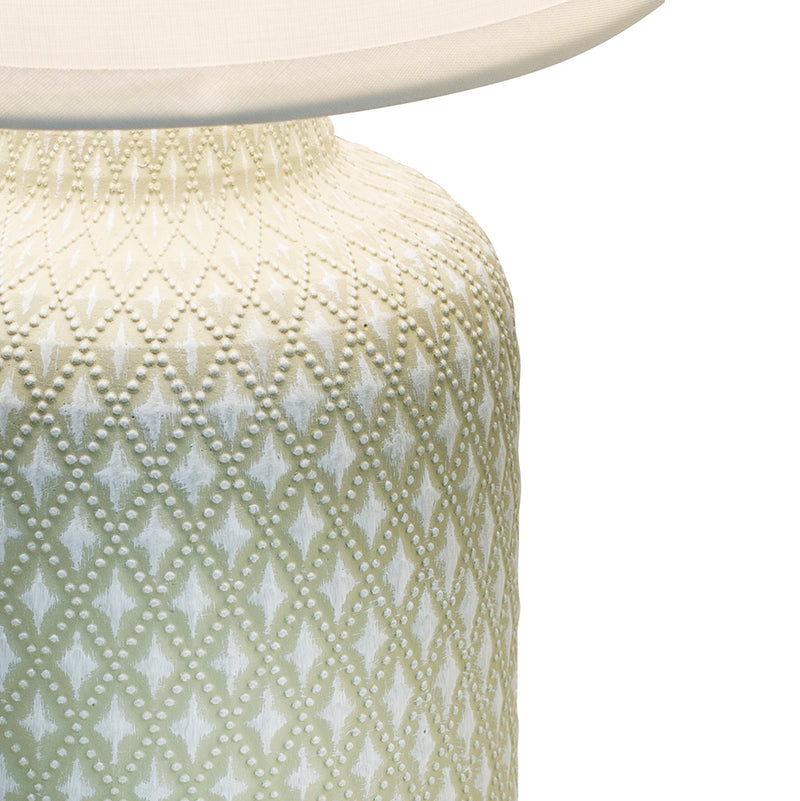 Castile White or Grey Table Lamp Set - Lighting.co.za