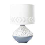 Bali Blue or Grey Table Lamp Set - Lighting.co.za