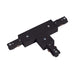 Baril Track 3 Wire T Connector With Power Feed - Black Or White