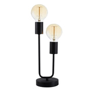 Tower Black | Gold | Chrome Table Lamp - Lighting.co.za