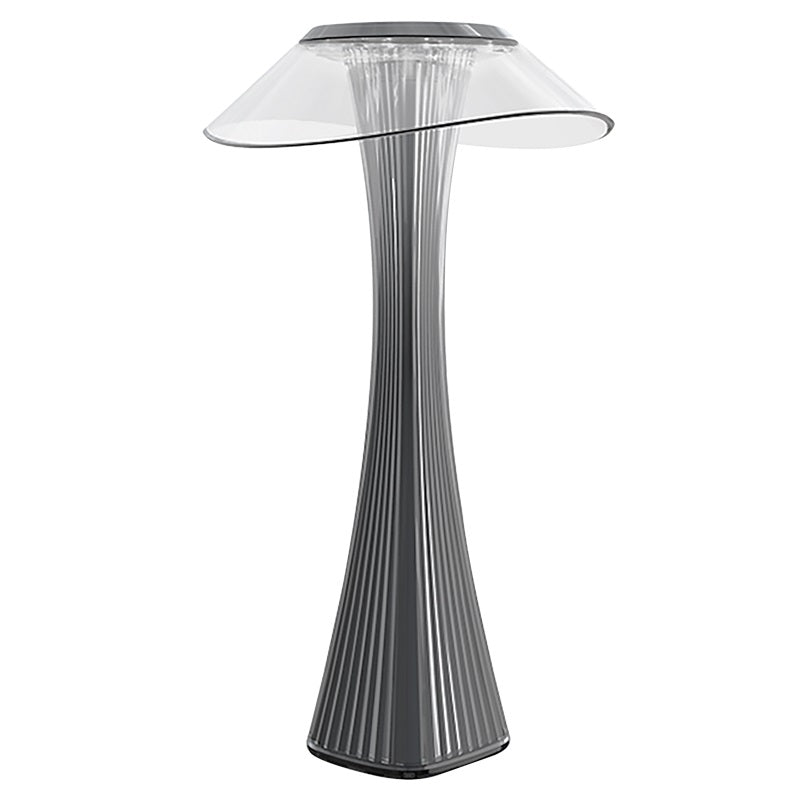 Mushroom Grey Rechargeable Portable Table Lamp - Lighting.co.za