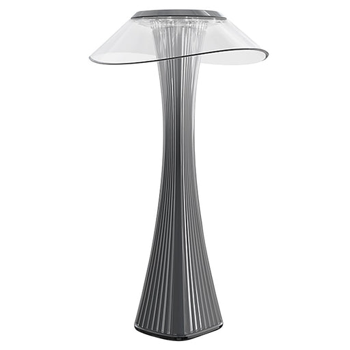 Mushroom Grey Rechargeable Portable Table Lamp - Lighting.co.za