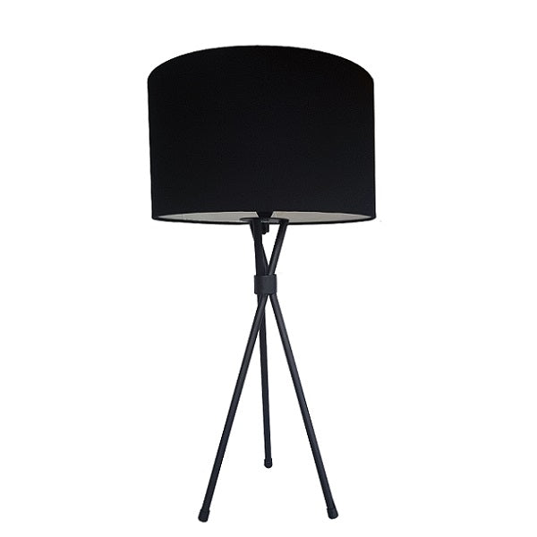 Plain Tripod Table Lamp 3 Options - Lighting.co.za
