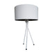 Plain Tripod Table Lamp 3 Options - Lighting.co.za