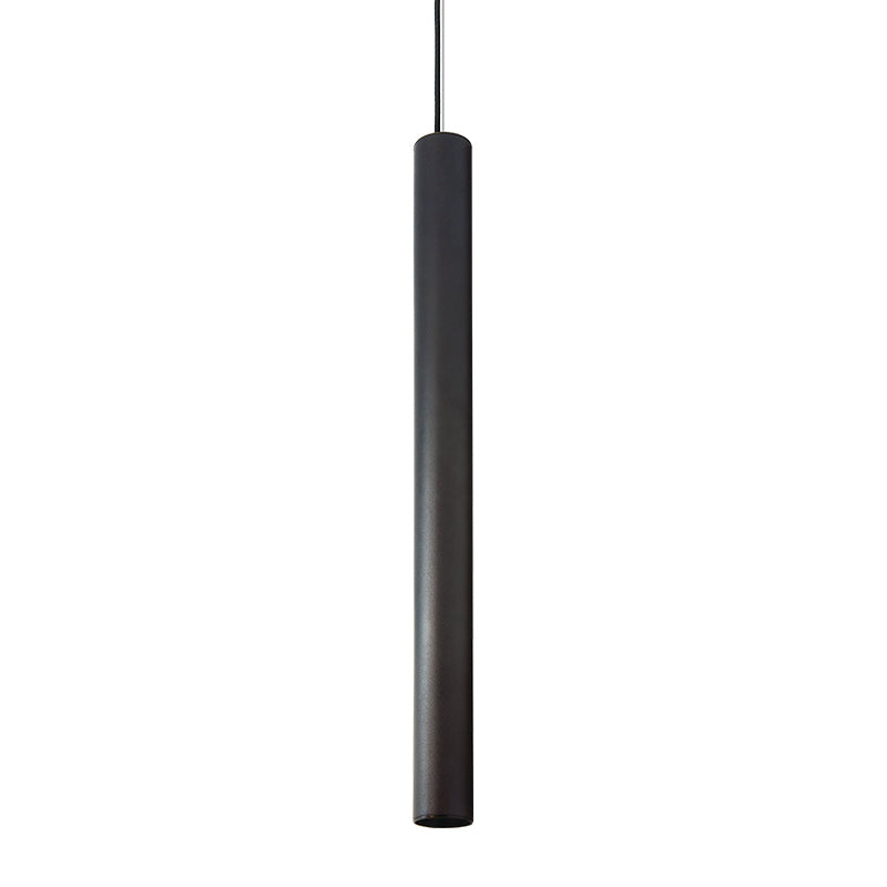 New York Tall Tube Black | White | Chrome | Copper Spazio LED Pendant Light - Lighting.co.za