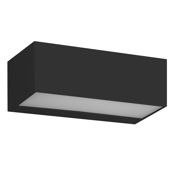 Titan Black Rectangular Up Down 9W | 12W LED Outdoor Wall Light 2 Sizes - Lighting.co.za