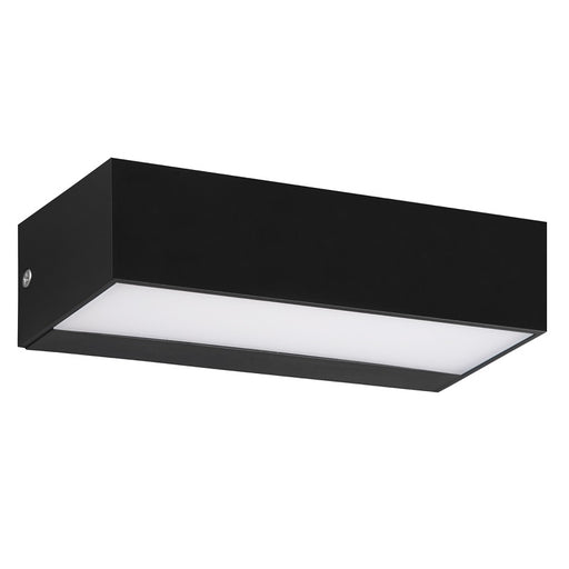 Titan Black Rectangular Up Down 9W | 12W LED Outdoor Wall Light 2 Sizes - Lighting.co.za