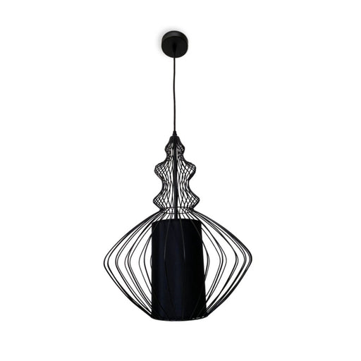 Tokyo 2 Black Wire Shade Pendant Light - Lighting.co.za