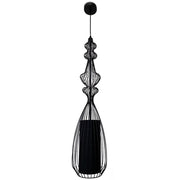 Tokyo 3 Long Black Wire Shade Pendant Light - Lighting.co.za