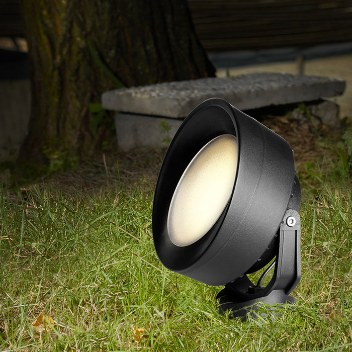 Fumagalli Tommy CTC LED Black Outdoor EL Spike Light - Lighting.co.za