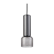Torch Black and Smoke Glass Pendant Light - Lighting.co.za