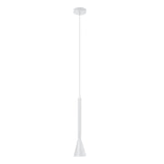Torre Black | White GU10 Slim Flute Pendant Light 2 Sizes - Lighting.co.za
