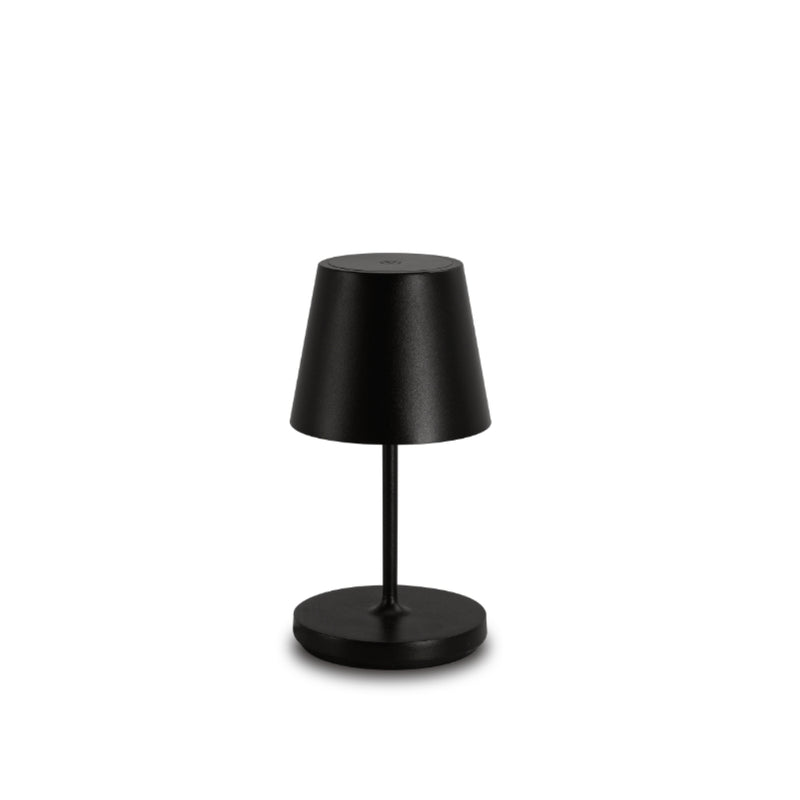 Trevi Mini Shade Gold | Black | White Rechargeable Table Lamp - Lighting.co.za