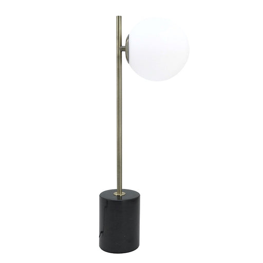 Trevi Sphere and Stem Marble Table Lamp - Lighting.co.za