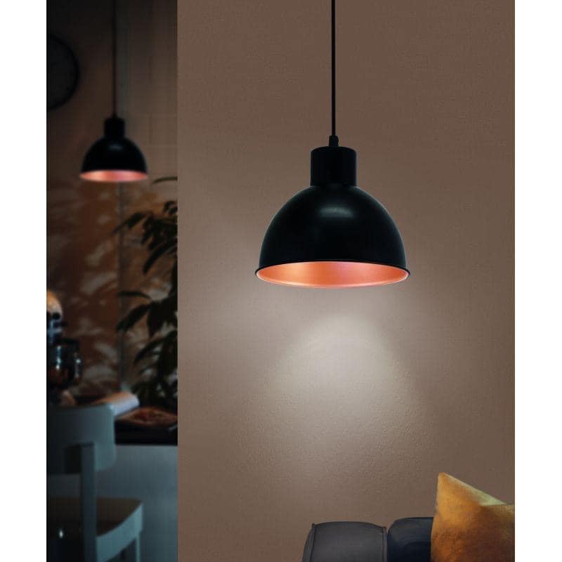 Truro Royale Small Black and Copper Some Pendant Light - Lighting.co.za
