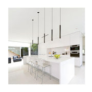 New York Tall Tube Black | White | Chrome | Copper LED Pendant Light - Lighting.co.za