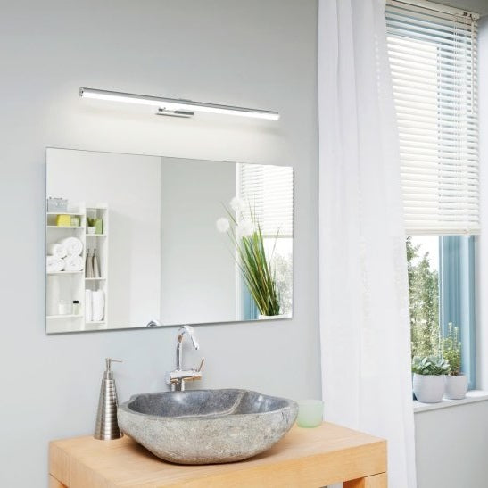 Vadumi 11 Watt LED 4000K Chrome Bathroom Mirror Wall Light - Lighting.co.za
