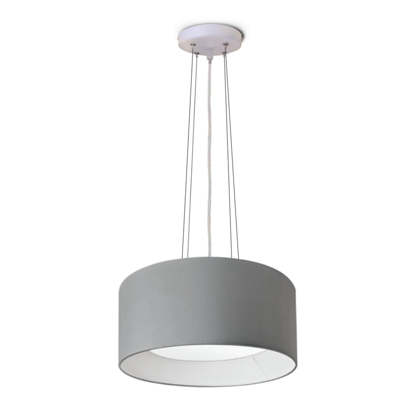 Verona Black | White | Grey Pendant Light 2 Sizes - Lighting.co.za