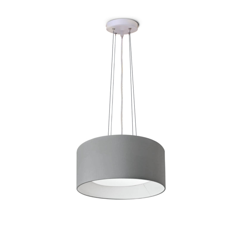 Verona Black | White | Grey Pendant Light 2 Sizes - Lighting.co.za