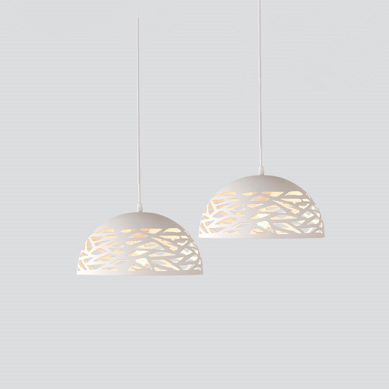 Floro White Facet Dome Pendant Light - Lighting.co.za