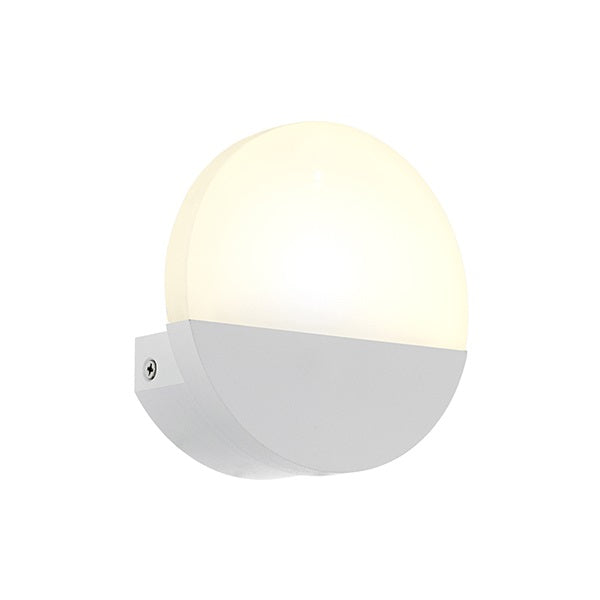 Lovo LED Metrass Round White Or Chrome Wall Light - Lighting.co.za