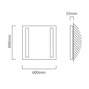 Avanza LED Bathroom Mirror Wall Light - Lighting.co.za